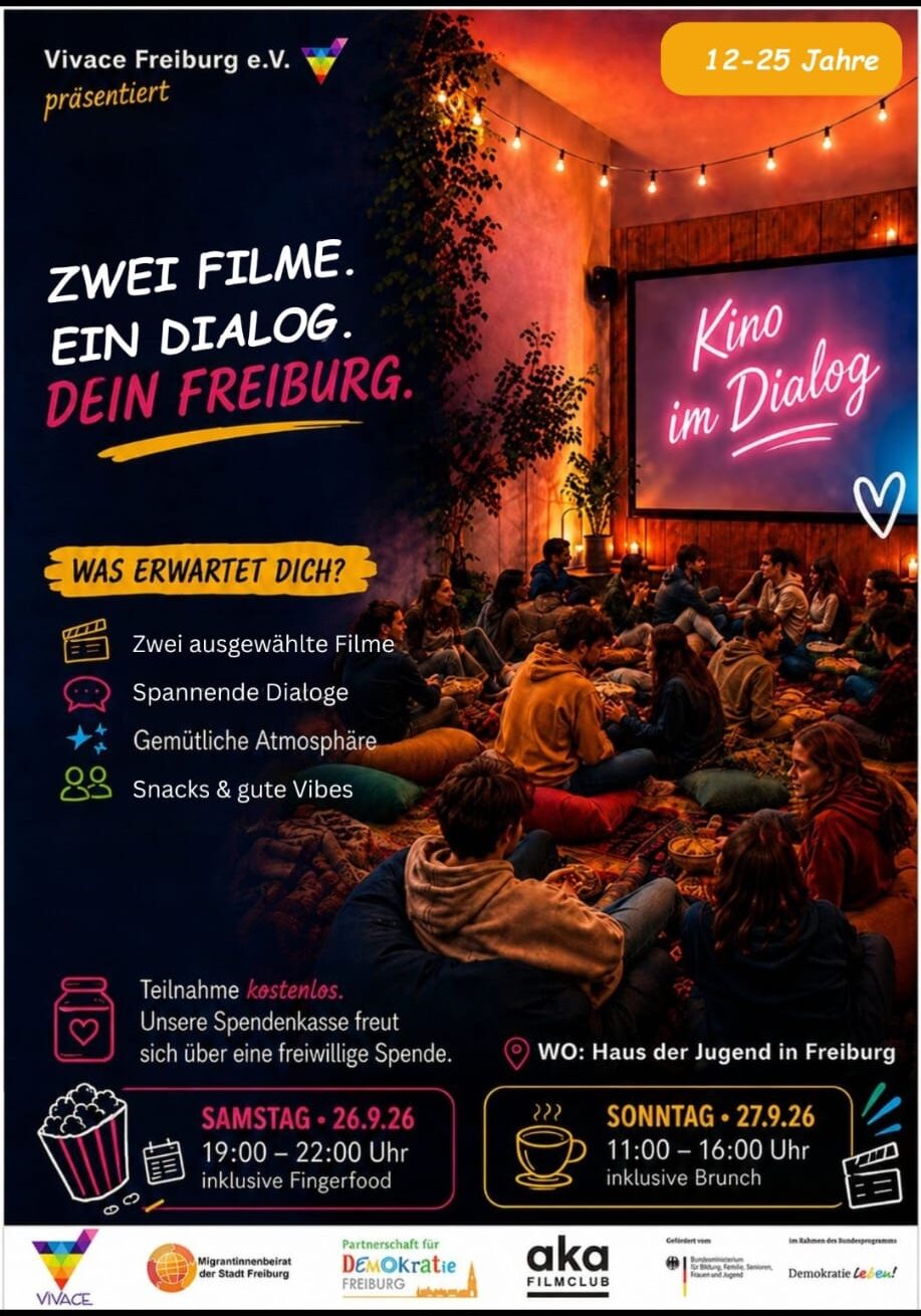 Cinema in dialogo – Filme, Snacks & gute Vibes