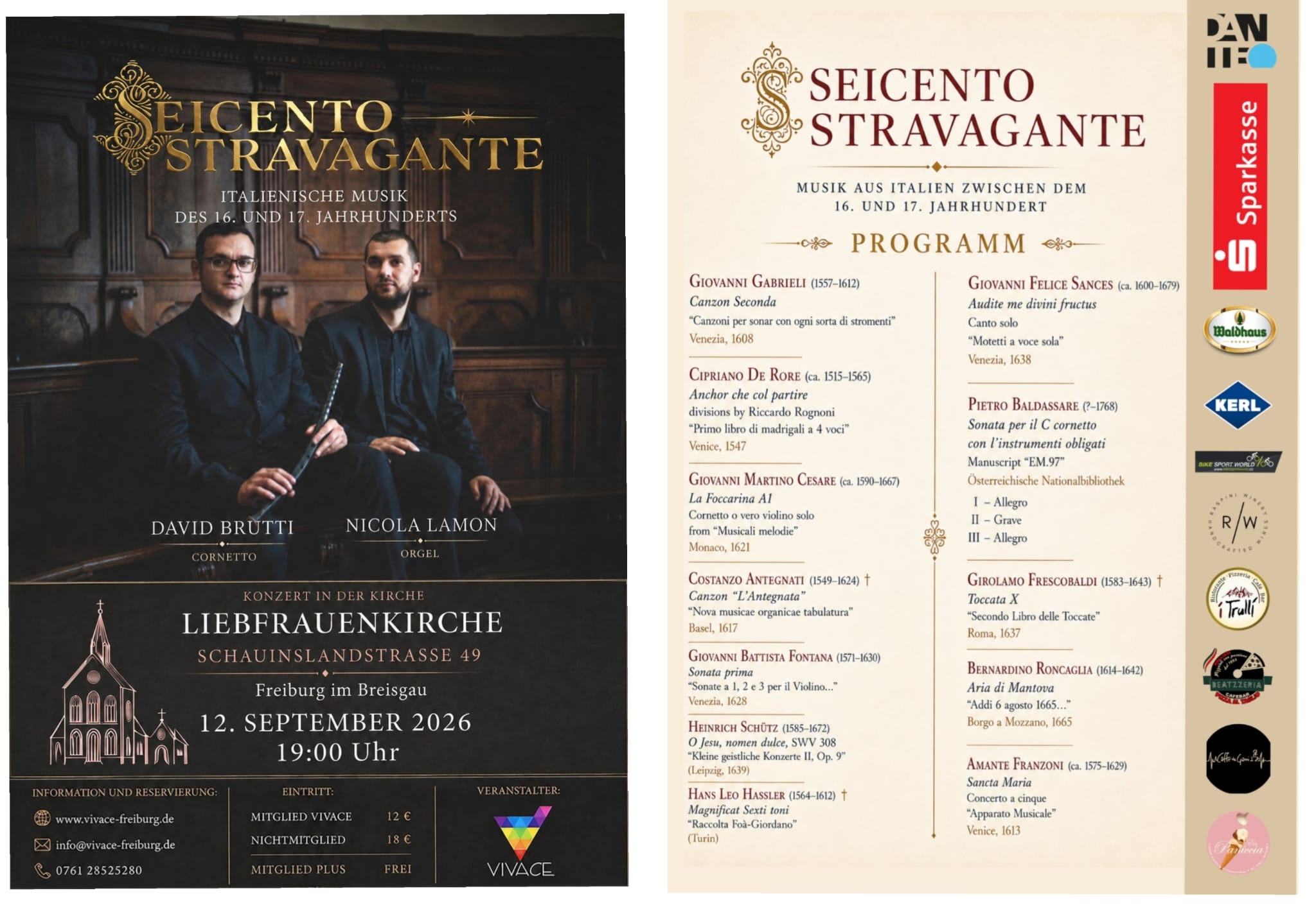 Seicento Stravagante – Musica italiana tra Cinquecento e Seicento